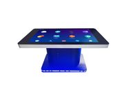43 inç android çocuklar su geçirmez interaktif dokunmatik ekran lcd oyunları reklam oyuncu kahve akıllı masa