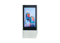 55 İnç Kaliteli Fabrika Fiyatı Toz Geçirmez IP65 Suya Dayanıklı Dış Mekan Dijital Tabela LCD Ekran, Zemin Ayaklı
