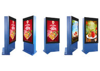 Klima ile 55 İnç Dikili Dış Mekan LCD Ekran Reklam Dijital Tabela