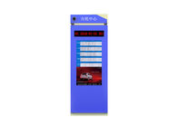 55 inç Açık Otobüs Terminali LCD Açıkhava Reklamcılığı Totem Kiosk CMS Yazılımı LCD Ekran Dijital Tabela ve Ekranlar
