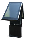 Çift Taraflı Ekran Ücretsiz Standing Lcd Ekran, Ultrathin 55 Inç Büyük Dokunmatik Ekran Kiosk