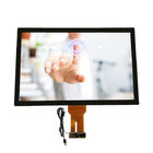 32 inç Kapasitif Çoklu Dokunmatik Ekran Ekran Şeffaf Cam Dokunmatik Panel Windows Sistemleri