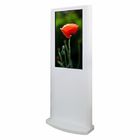Led Arka Işık Etkileşimli Dokunmatik Ekran Kiosk 4K Çözünürlük 3840 * 2160 Alüminyum Çerçeve
