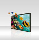 Akıllı İnteraktif Cam Ücretsiz 3D Ekran 4K 3840 * 2160 Çözünürlüklü LCD Ekran