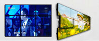 Ultra İnce 4K LCD Video Duvar Paneli Dahili Konuşmacılar Uzaktan Kumanda Desteklenir