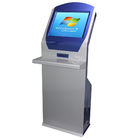 Banka / Otel / Lobi için Zemin Standı İnteraktif Dokunmatik Ekran Kiosk 19 inç