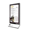 POS Sistemi 32 İnç Duvara Monte Dokunmatik Ekran Kiosk Gıda Self Servis Kiosk Bulit