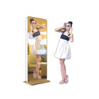 Kapalı Ayakta Dijital Tabela Kiosk LCD Magic Reklam Akıllı Dokunmatik Ayna Kiosk