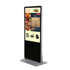 HD 1080P 55 inç LCD İnteraktif Dokunmatik Ekran Kiosk Zemin Standı Dijital Tabela