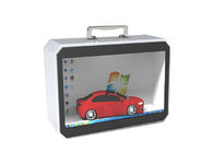 AC100V Şeffaf LCD Reklam Ekranı 15.6 İnç IPS EDP 20W