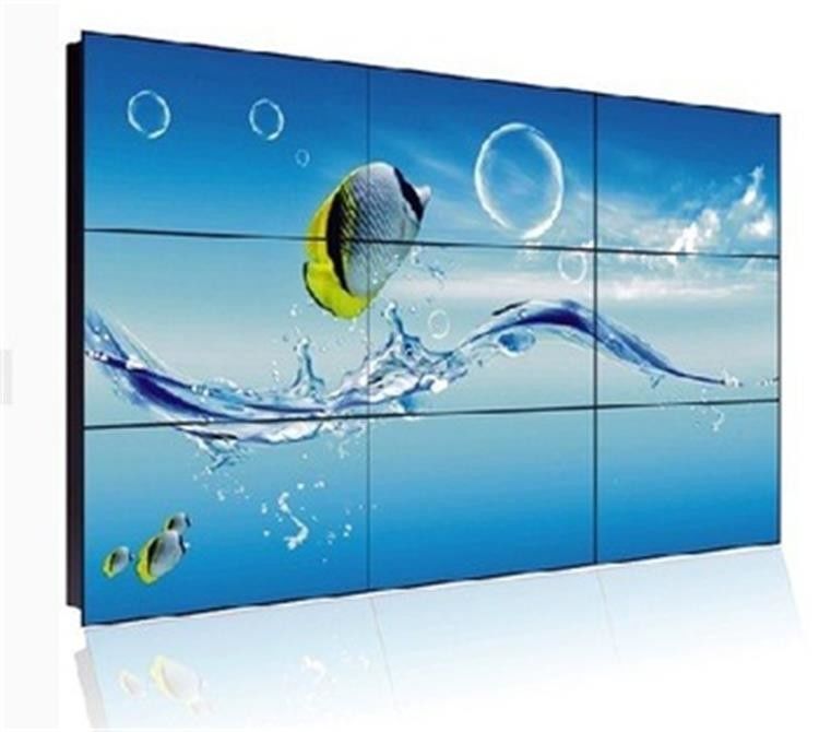 Yüksek Parlaklık 55 inç Video Duvar Ekranları, Video Duvarı için Alışveriş Merkezi İnce Çerçeve Paneli