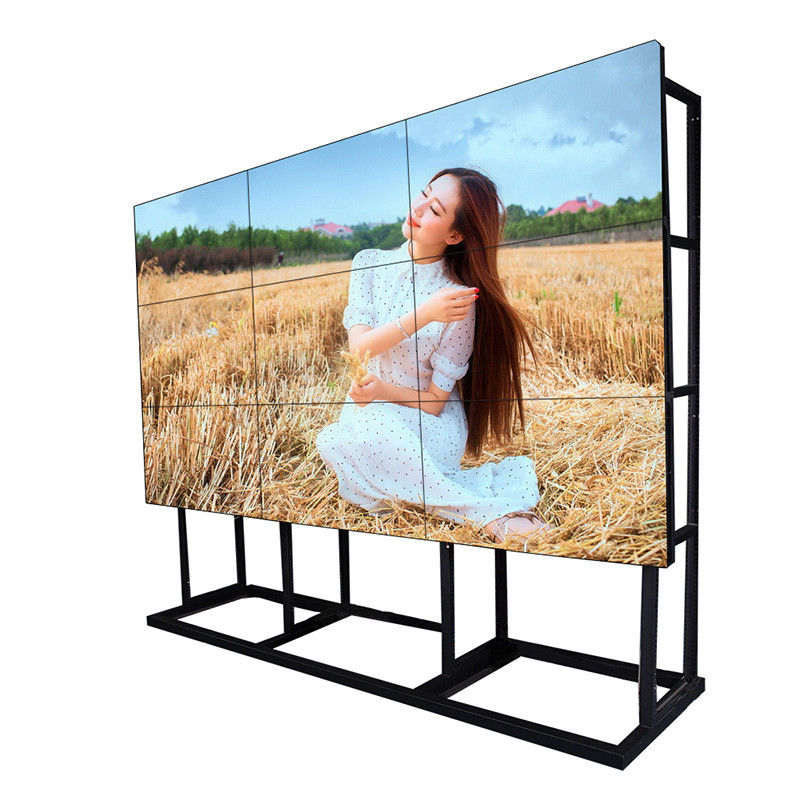 55 inç Dikişsiz LCD Video Duvar Ekranı 1920 * 1080 Yüksek Çözünürlüklü Uzun Ömür