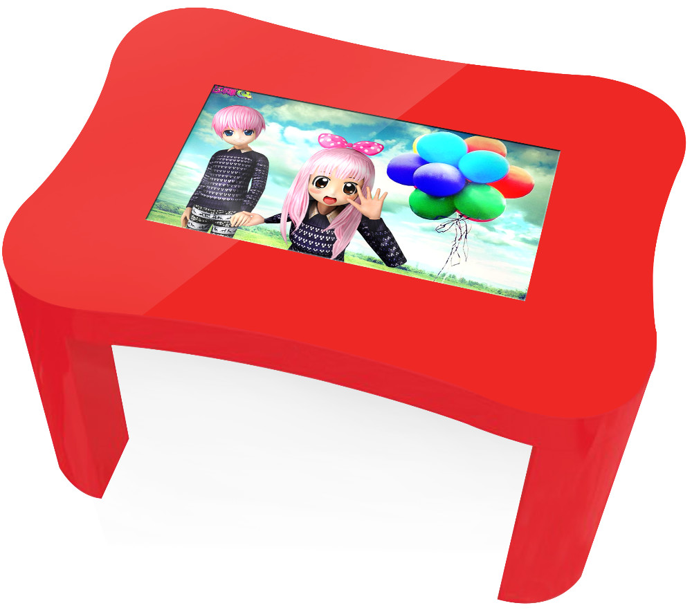 Anaokulu Oyun Çoklu Dokunmatik Ekran Tablosu 4GB RAM Yüksek Çözünürlüklü Görüntü Ekran