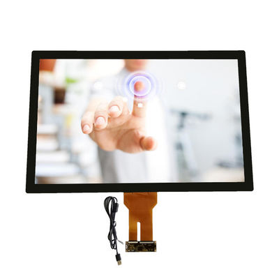 32 inç Kapasitif Çoklu Dokunmatik Ekran Ekran Şeffaf Cam Dokunmatik Panel Windows Sistemleri
