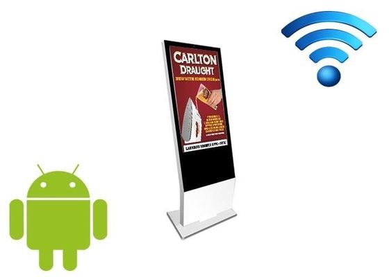Reklam Açık LCD Ekran 100V - 240V WiFi Dijital Tabela Android Zemin Ayakta