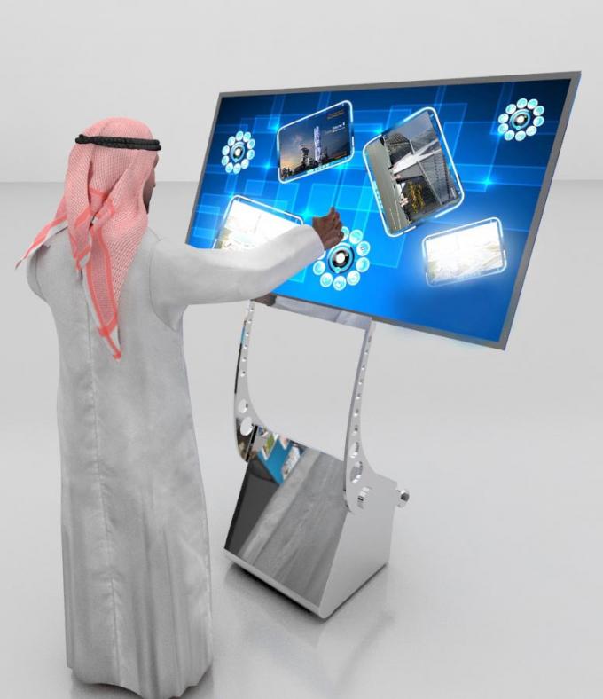 50 "Çoklu dokunmatik İnteraktif Dokunmatik ekran Folyo, kiosk ve reklamcılık Holografik projeksiyon Filmi