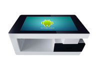 Serbest duran Çekmece 43 inç kapalı lcd interaktif android sistemi kahve oyunu akıllı dokunmatik ekranlı masa