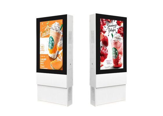 55 inç Dış Mekan LCD Tabela HD Ekran Android / Windows Totem Reklam Dijital Tabela Kiosk