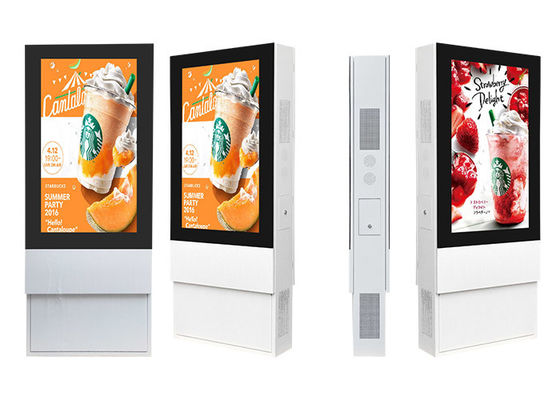 55 inç Dış Mekan LCD Tabela HD Ekran Android / Windows Totem Reklam Dijital Tabela Kiosk