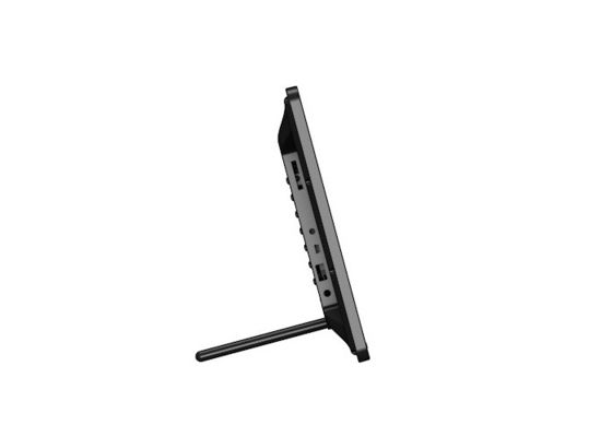 Yüksek çözünürlüklü 12 inç beyaz renkli dijital fotoğraf çerçevesi, çoklu OSD dili ve 1 * USB2.0 I / O arayüzü