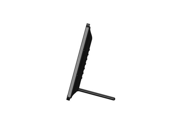 Yüksek çözünürlüklü 12 inç beyaz renkli dijital fotoğraf çerçevesi, çoklu OSD dili ve 1 * USB2.0 I / O arayüzü