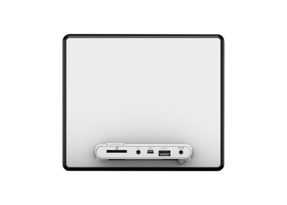 8 inç LCD arka ışık HD 1024*600 Ahşap çerçeve ve MP3/WMA/AAC/WAV ses biçimi için tam işlevli Dijital Fotoğraf Çerçevesi
