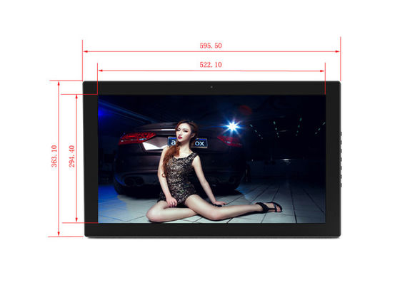 24 inç Ekran LCD Arka Işık HD 1024*600 resim çerçevesi çalan Elektronik Albüm Resim Müzik Film Tam Fonksiyonlu