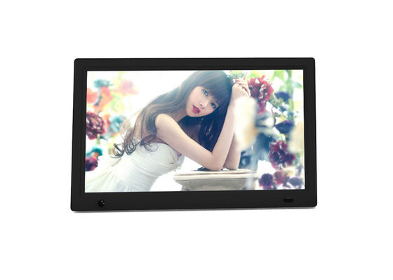 13 Inch HD Video MP3 İnsan Sensörü Android LCD Dijital Fotoğraf Çerçeve 100-240V güç kaynağı ve özelleştirilmiş logo