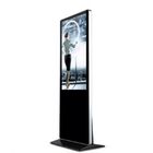 Yüksek Parlaklık Dokunmatik Ekran Monitör Zemin Standı, Dijital Reklam Ekranları 43 - 65 İnç