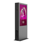 65 İnç Dijital Kiosklar Dokunmatik Ekran, Klima ile Ayaklı LCD Reklam Ekranı
