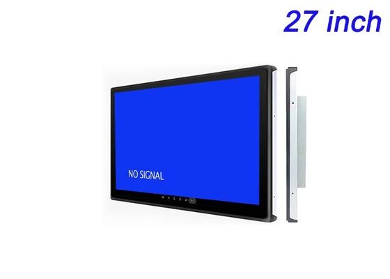 Dijital Reklam, Lojistik Operasyonları, Toplu Taşımacılık Ekranları ve Sergi Panelleri için 27 Inç Kalın Monitör