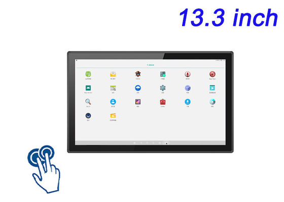 13Perakende ekranları, Endüstriyel Kontrol Sistemleri, Akıllı Ev Merkezleri ve Dijital İşaret için.3-inçlik Android Dokunmatik Yerleşik Monitör