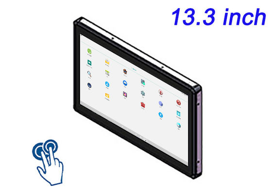 13Perakende ekranları, Endüstriyel Kontrol Sistemleri, Akıllı Ev Merkezleri ve Dijital İşaret için.3-inçlik Android Dokunmatik Yerleşik Monitör