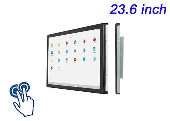 23.6 inçlik Android Embedded Touch Display tıbbi teşhis, CNC Makineleri, Petrol ve Gaz İzleme ve Gelişmiş HMI Uygulamaları