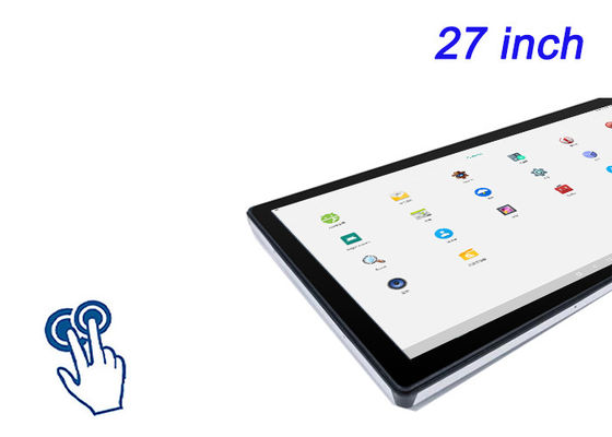 27 inçlik Android gömülü dokunmatik ekran, ticaret fuarı ekranları, akıllı perakende uygulamaları, multimedya konsolları ve kontrol sistemleri için