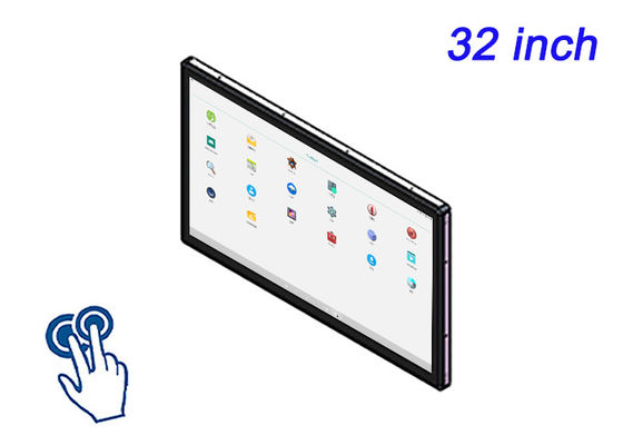 Komuta Merkezleri, Toplu Taşımacılık Ekranları, Lojistik Tabloları ve Dijital Reklam Panelleri İçin 32 Inçlik Android Dahili Dokunmatik Monitör