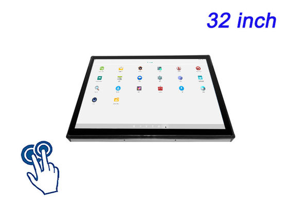 Komuta Merkezleri, Toplu Taşımacılık Ekranları, Lojistik Tabloları ve Dijital Reklam Panelleri İçin 32 Inçlik Android Dahili Dokunmatik Monitör