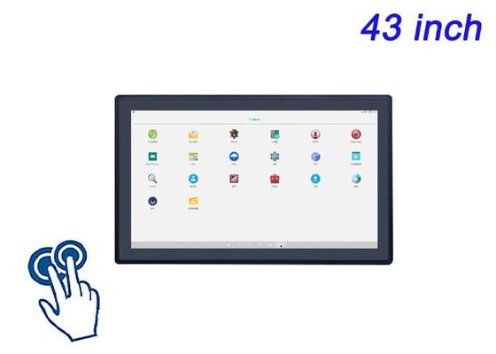 Akıllı Şehir Altyapısı, Stadyum Ekranları, Etkileyici Perakende Deneyimi ve Oyun Kioskları için 43 Inçlik Android Dahili Dokunmatik Ekran