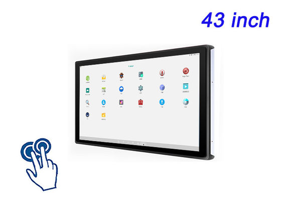 Akıllı Şehir Altyapısı, Stadyum Ekranları, Etkileyici Perakende Deneyimi ve Oyun Kioskları için 43 Inçlik Android Dahili Dokunmatik Ekran