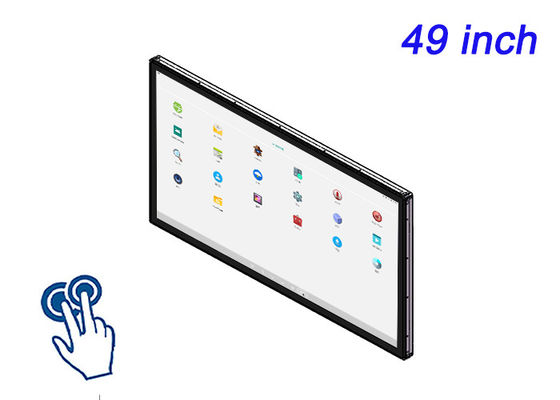 Akıllı Şehir Ekranları, Stadyum Arayüzleri, Büyük Ölçekli Perakende Reklamcılığı ve Komuta Merkezleri için 49 Inçlik Android Dahili Dokunmatik Ekran
