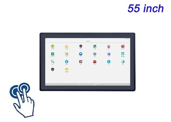 Toplu Taşımacılık Ekranları, Etkileyici Perakende Deneyimi, Kurumsal Arayüzler ve Sergi Panelleri için 55 Inçlik Android Dahili Dokunmatik Ekran
