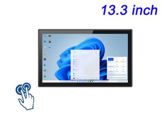 13Perakende kasası, etkileşimli dijital işaretleme, akıllı ev merkezleri ve kontrol panelleri için.3-inç Windows Touch gömülü monitör