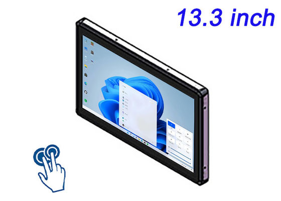 13Perakende kasası, etkileşimli dijital işaretleme, akıllı ev merkezleri ve kontrol panelleri için.3-inç Windows Touch gömülü monitör