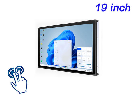 Satış Noktası, Endüstriyel Kontrol Panelleri, Tıbbi Görüntüleme ve Ulaşım Biletleri için 19 inçlik Windows Dokunmatik Yerleşik Ekran