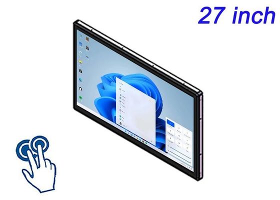 27 inç Windows Dokunmatik Ekranı Ticaret Fuarları, Etkileşimli Reklamcılık, Yüksek Kaliteli Perakende Uygulamaları ve Komut Sistemleri için