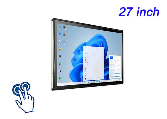 27 inç Windows Dokunmatik Ekranı Ticaret Fuarları, Etkileşimli Reklamcılık, Yüksek Kaliteli Perakende Uygulamaları ve Komut Sistemleri için