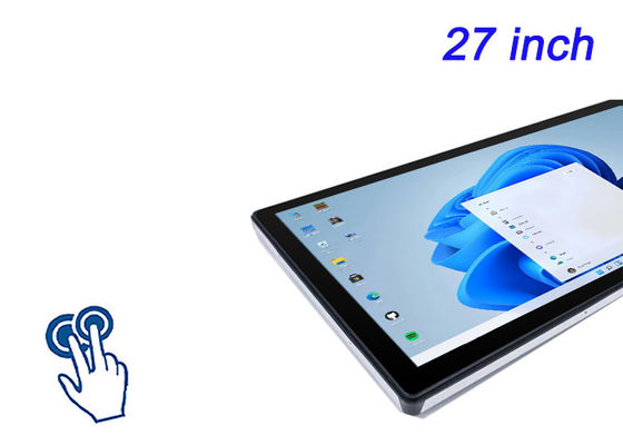 27 inç Windows Dokunmatik Ekranı Ticaret Fuarları, Etkileşimli Reklamcılık, Yüksek Kaliteli Perakende Uygulamaları ve Komut Sistemleri için