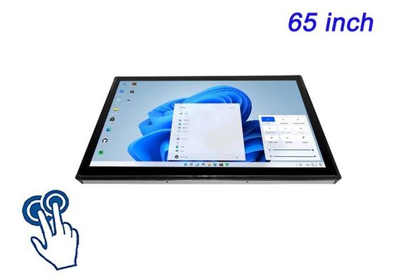 Dijital İşaret Ağı, Kontrol Odası Uygulamaları, Derin Deneyimler ve Yüksek Etkili Sunumlar için 65 Inç Windows Dokunmatik Yerleşik Ekran