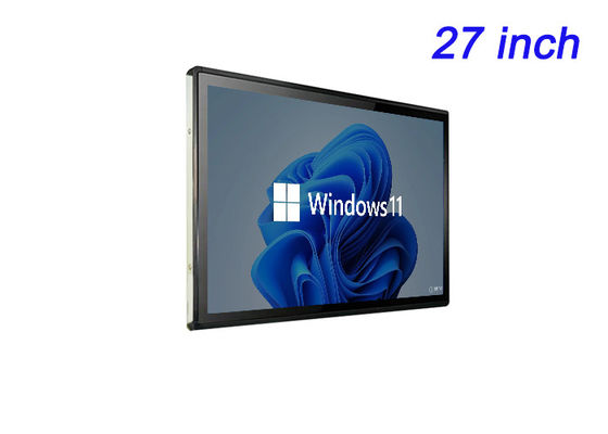 Dijital Reklam, Ticaret Fuarı Ekranları, Lojistik Masaüstü Tabloları ve Komuta Odaları için 27 inçlik Windows Dahili Ekran