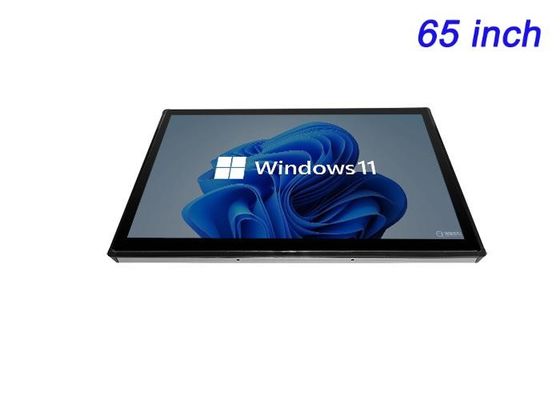 Dijital İşaret Ağı, Kontrol Odası Uygulamaları, Derin Deneyimler ve Yüksek Etkili Sunumlar için 65 Inç Windows Dokunmatik Yerleşik Ekran
